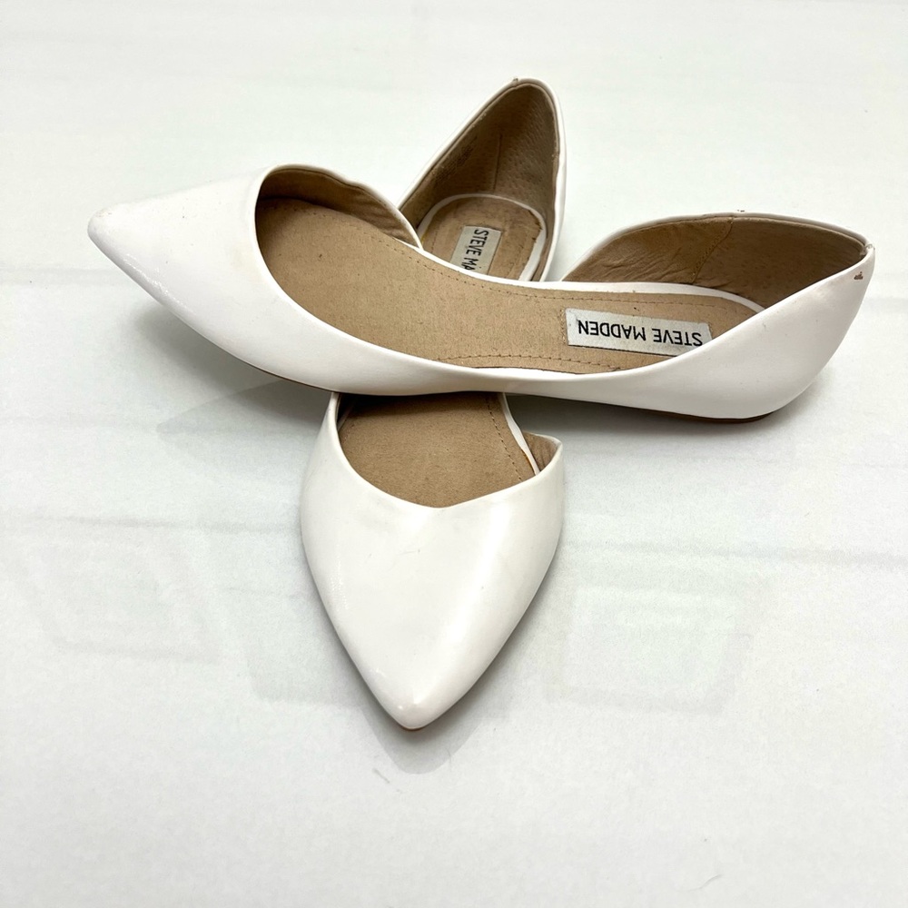Steve Madden Faux Leather flats